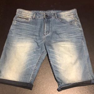 Men’s denim shorts
